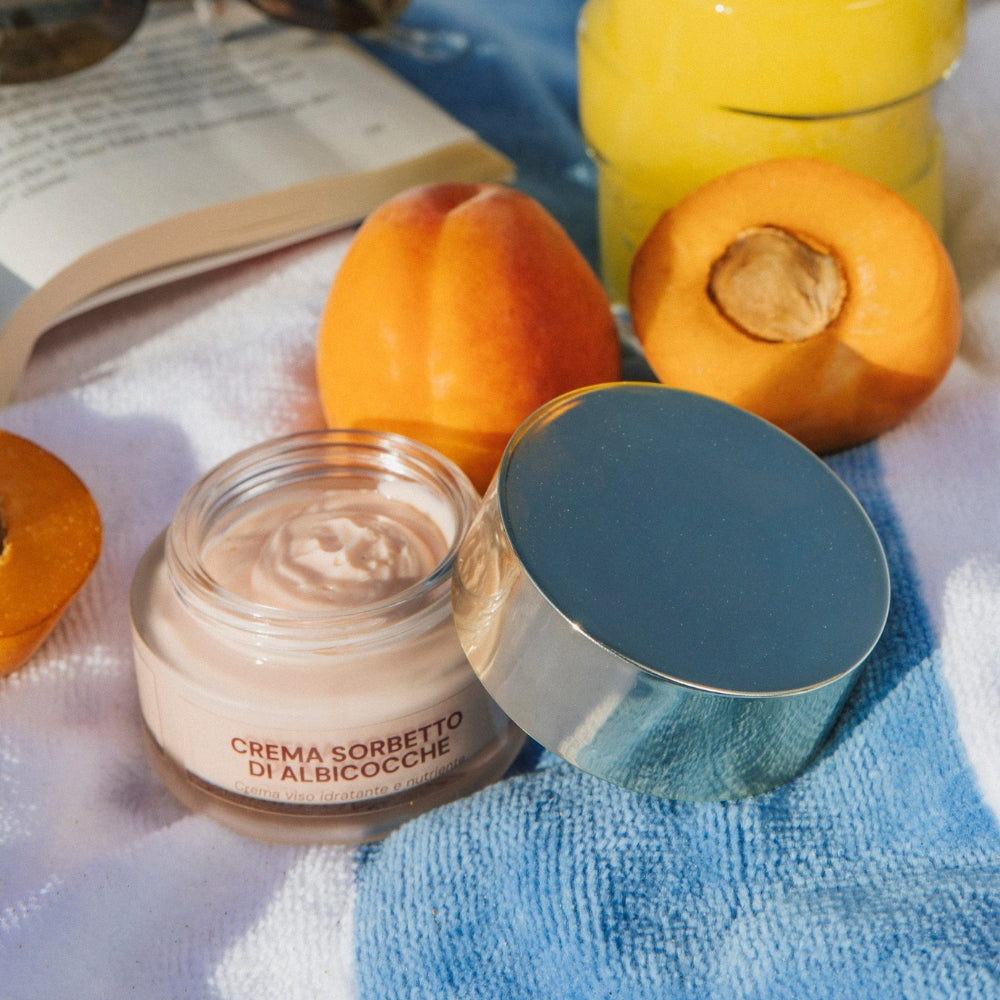 Crema Sorbetto Viso – Albicocca & Pesca