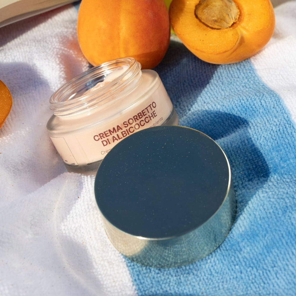 Crema Sorbetto Viso – Albicocca & Pesca